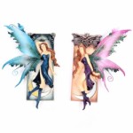 FEE SUR PLAQUE MURALE LOT DE 2 ASSORTIES