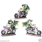 DRAGONS BIKERS FIGURINES LOT DE 3