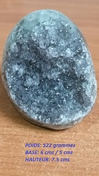 AMETHYSTE GEODE PIERRE NATURELLE 522 GRAMMES