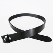 CEINTURE CUIR MOTARD NOIR PRESSION 150 CMS