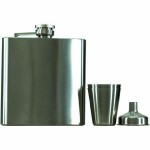 FLASQUE 2 GOBELETS INOX COFFRET