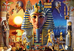 PUZZLE EGYPTE PHARAON 1000 PIECES