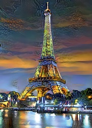PUZZLE TOUR EIFFEL PARIS LA NUIT 1000 PIECES