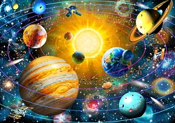 PUZZLE SYSTEME SOLAIRE 1000 PIECES