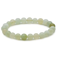 JADE DE CHINE BRACELET BOULES 8 MMS