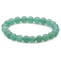 AVENTURINE VERTE BRACELET BOULES 8 MMS