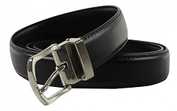 CEINTURE CLASSIQUE CUIR NOIR 30