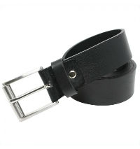 CEINTURE CUIR BOUCLE A ROULEAU COULEUR AU CHOIX