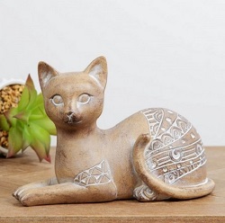 CHAT TON PIERRE STATUETTE