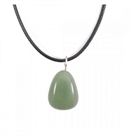 AVENTURINE PIERRE NATURELLE PENDENTIF COLLIER