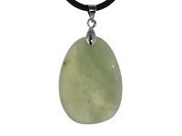 JADE VERT PIERRE NATURELLE PENDENTIF COLLIER