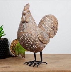 COQ TON PIERRE STATUETTE