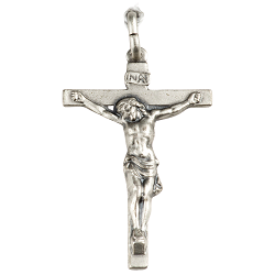 CROIX CHRIST PENDENTIF MEDAILLE ARGENT VERITABLE