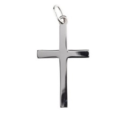 CROIX ARGENT VERITABLE CHAINE PENDENTIF COLLIER