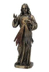 CHRIST MISERICORDE FACON BRONZE STATUE SCULPTURE