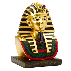 TOUTANKHAMON BUSTE SCULPTURE STATUE