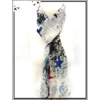 FOULARD ETOILES MULTICOLORES