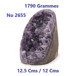 AMETHYSTE GEODE PIERRE NATURELLE 1790 GRAMMES No 2655