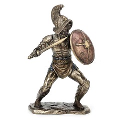 SPARTACUS GLADIATEUR FACON BRONZE STATUE SCULPTURE