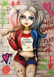 PUZZLE HARLEY QUINN 1000 PIECES