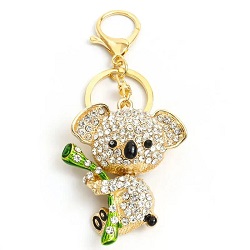 BIJOU DE SAC KOALA STRASS PORTE CLES