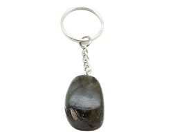 LABRADORITE PORTE CLES PIERRE NATURELLE