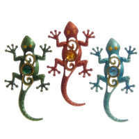 MAGNET AIMANT LEZARD LOT DE 3 ASSORTIS