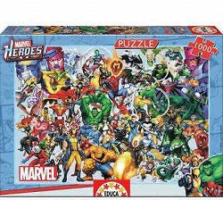 MARVEL HEROS PUZZLE 1000 PIECES