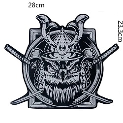 GRAND ECUSSON PATCH THERMOCOLLANT DIEU VIKING 28 CMS / 23.3 CMS