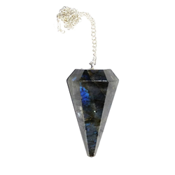 PENDULE LABRADORITE POCHETTE