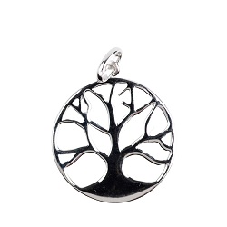 ARBRE DE VIE PENDENTIF MEDAILLE ARGENT RODHIE COLLIER