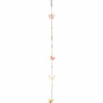 SUSPENSION CORDE AUX PAPILLONS 135CMS