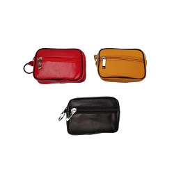 PORTE MONNAIE POCHETTE CUIR