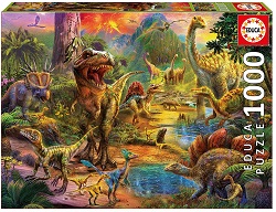 DINOSAURES PUZZLE 1000 PIECES