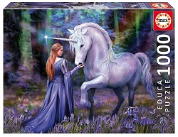 PUZZLE 1000 PIECES LICORNE BLUEBELL