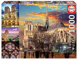 PUZZLE 1000 PIECES NOTRE DAME DE PARIS