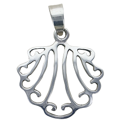 SAINT JACQUES COMPOSTELLE ARGENT PENDENTIF