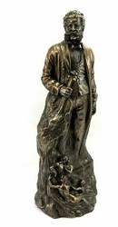 JOHANN STRAUSS BRONZE STATUE SCULPTURE