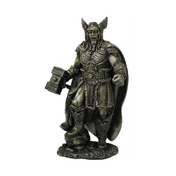 THOR FACON BRONZE STATUE SCULPTURE