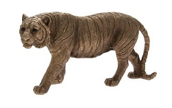 TIGRE FACON BRONZE STATUE SCULPTURE