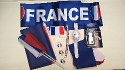 MONDIAL FOOTBALL FRANCE BOX CADEAUX SUPPORTER 10 ELEMENTS