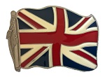 BOUCLE CEINTURE DRAPEAU ANGLAIS DECAPSULEUR