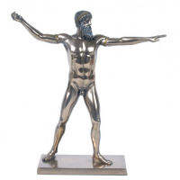 ZEUS FACON BRONZE SCULPTURE