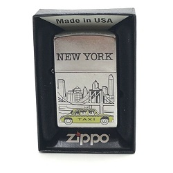 ZIPPO BRIQUET TAXI NEW YORK