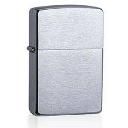 ZIPPO BRIQUET BRUSH CHROME